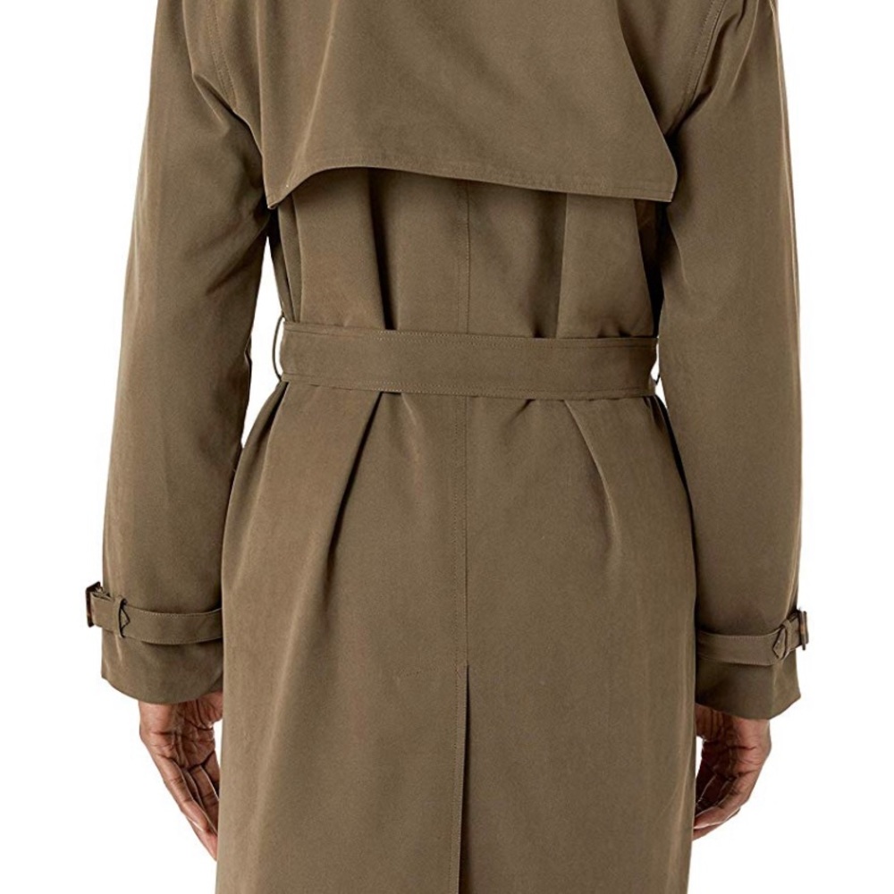 London FOG Men's Double-Breasted Trench Coat